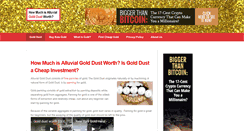 Desktop Screenshot of gold-dust.com