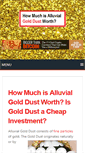 Mobile Screenshot of gold-dust.com